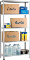 Стеллаж металлический MS Strong 185/100x40/4